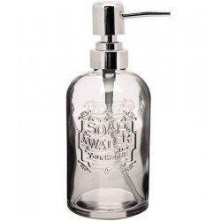 Porta Sabonete Liquido 430ml Clear 7,5cm Por 18cm